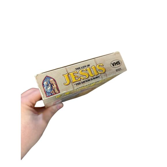 Jesus VHS Tape 1979 Motion Picture Vintage Religious Faith-Based Movie - Picture 7 of 10